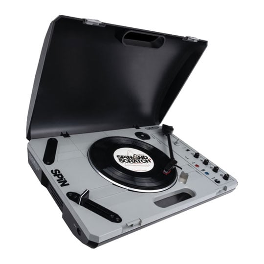 (B-Stock) Reloop Spin Portable turntable, AUX input, MP3 Recording, Built-In Speaker,  Bluetooth : image 3