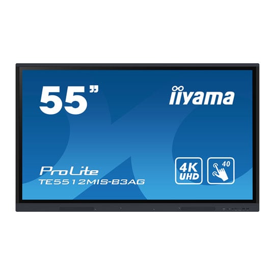 iiyama 55" TE5512MIS-B3AG 4K Interactive Touchscreen Display