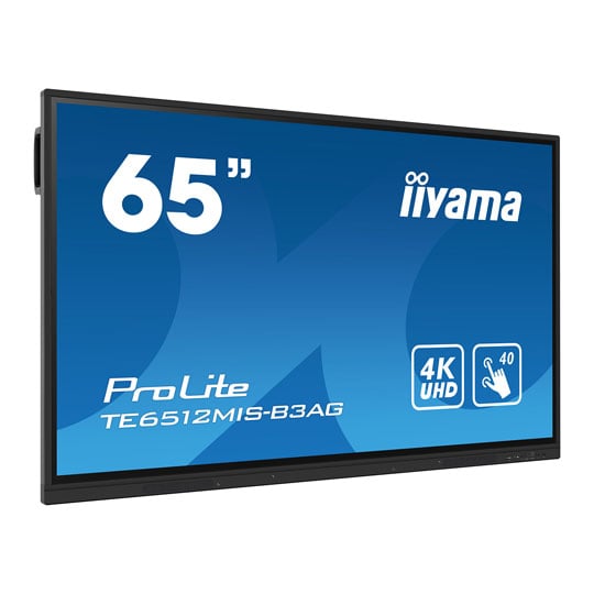iiyama 65" TE6512MIS-B3AG 4K Interactive Touchscreen Display