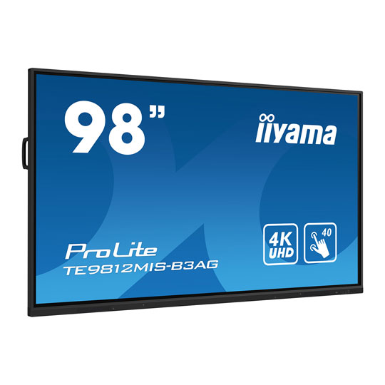 iiyama 98" TE9812MIS-B3AG 4K Interactive Touchscreen Display : image 2
