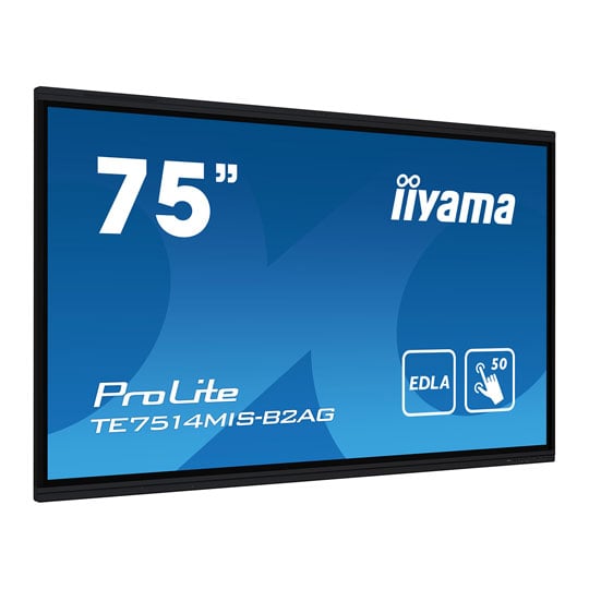 iiyama 75" TE7514MIS-B2AG 4K Interactive Touchscreen Display