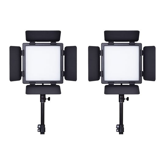 SWIT CL-40D 40W Ultra Portable Bi-colour Panel Light 2-Light Kit