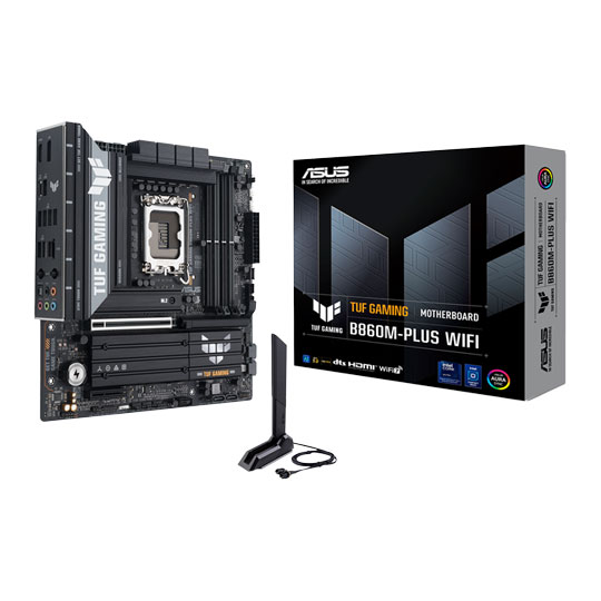 ASUS TUF GAMING B860M-PLUS WiFi Micro-ATX Motherboard