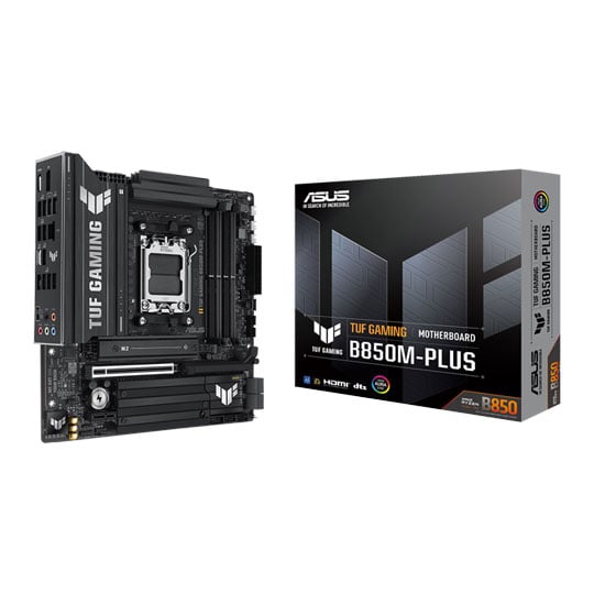 ASUS TUF GAMING B850M-PLUS AM5 DDR5 PCIe 5.0 Micro-ATX Motherboard : image 1