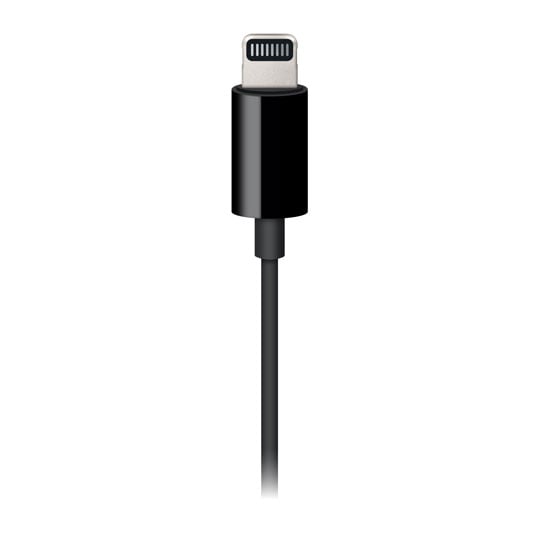 Apple 1.2M Lightning to 3.5mm Audio Cable - Black