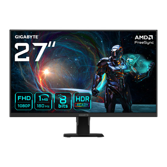 Gigabyte 27" Full HD 180Hz SS IPS FreeSync Gaming Monitor