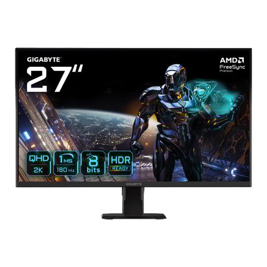 Gigabyte 27" QHD 180Hz SS IPS FreeSync Gaming Monitor