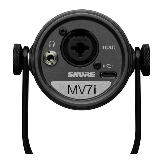 Shure MV7i USB-C Smart Microphone and Interface : image 3