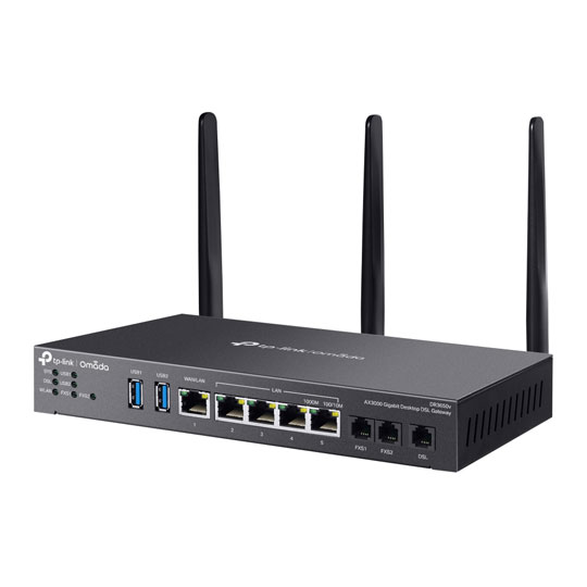 tp-link Omada AX3000 Dual Band Wi-Fi 6 Gigabit Desktop DSL Gateway : image 3