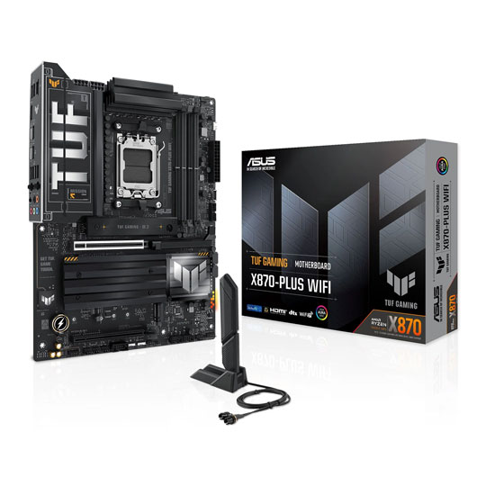 AMD Ryzen 7 9800X3D CPU & ASUS TUF GAMING X870-PLUS WiFi DDR5 Motherboard Bundle : image 2