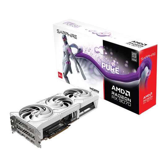 Sapphire AMD Radeon RX 9070 PURE 16GB Graphics Card