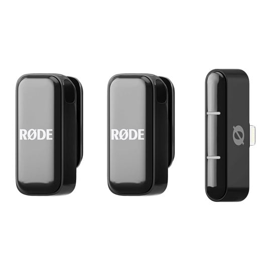 (Open Box) Rode Wireless Micro Ultra-Compact Wireless Microphone, Lightning (Black) : image 2