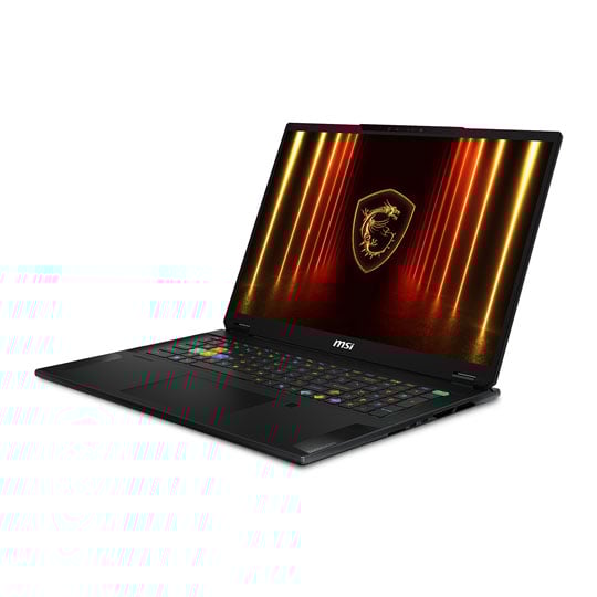 MSI Stealth 18 HX AI QHD 240Hz Intel Core Ultra 9 32GB DDR5 RTX 5070 Ti Black Gaming Laptop : image 2
