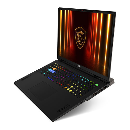 MSI Vector A18 HX QHD+ 240Hz AMD Ryzen 9 32GB DDR5 RTX 5070 Ti Grey Gaming Laptop : image 3