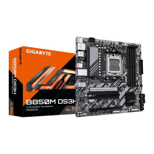 Gigabyte AMD B850M DS3H mATX Motherboard