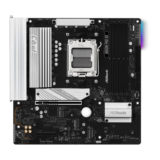 ASRock B850M Pro RS, DDR5 PCIe 5.0 microATX Motherboard