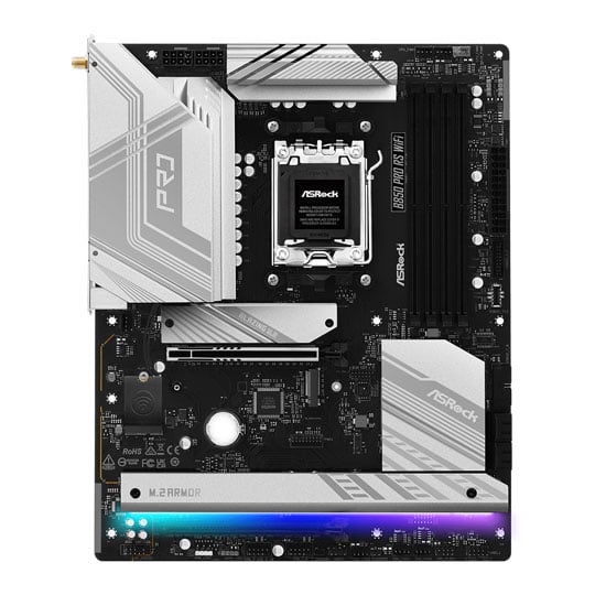 ASRock AMD B850 Pro RS WiFi AM5 DDR5 PCIe 5.0 ATX Motherboard
