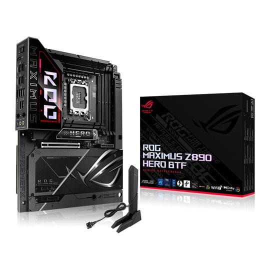 ASUS ROG MAXIMUS Z890 HERO BTF DDR5 PCIE 5.0 ATX Motherboard
