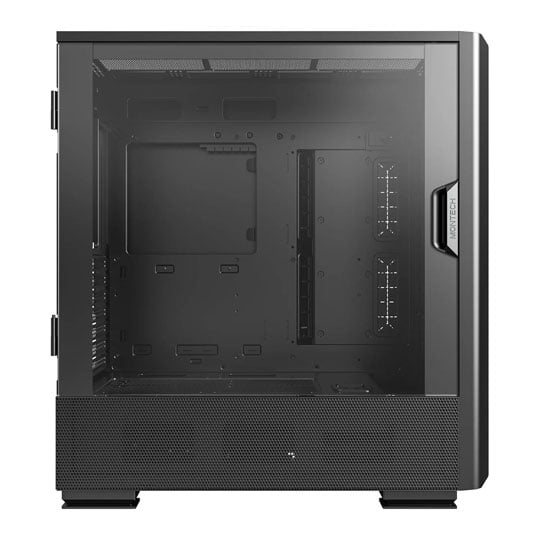 Open Box Montech SKY TWO GX Black Mid Tower Case Tempered Glass with Triple Premium ARGB 140mm Fans