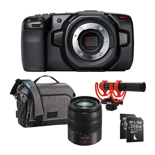 Blackmagic Design Pocket Cinema Camera 4K Advanced Kit