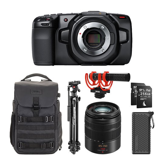 Blackmagic Design Pocket Cinema Camera 4K Pro Kit
