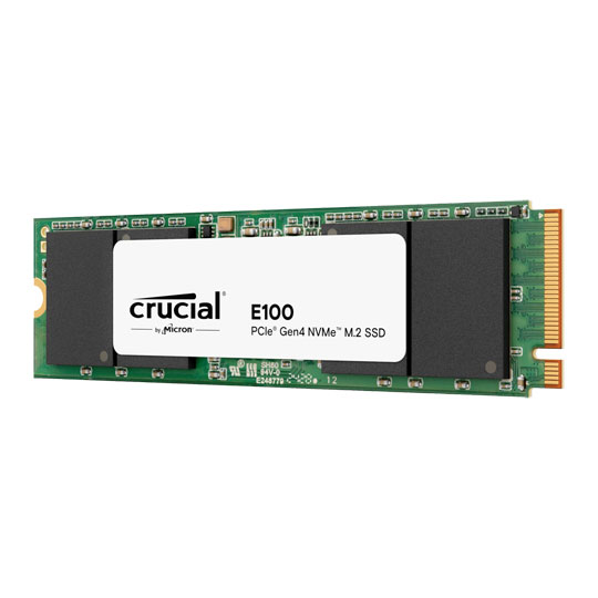 Crucial E100 2TB PCIe Gen4 2280 NVMe M.2 SSD LN154936