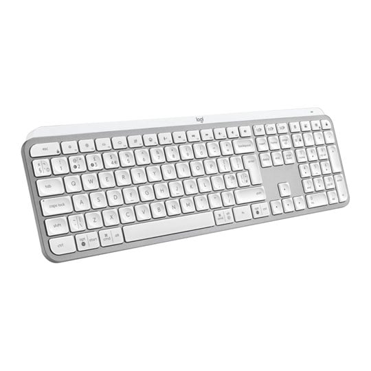 Logitech MX Keys S Wireless UK English Keyboard Pale Grey