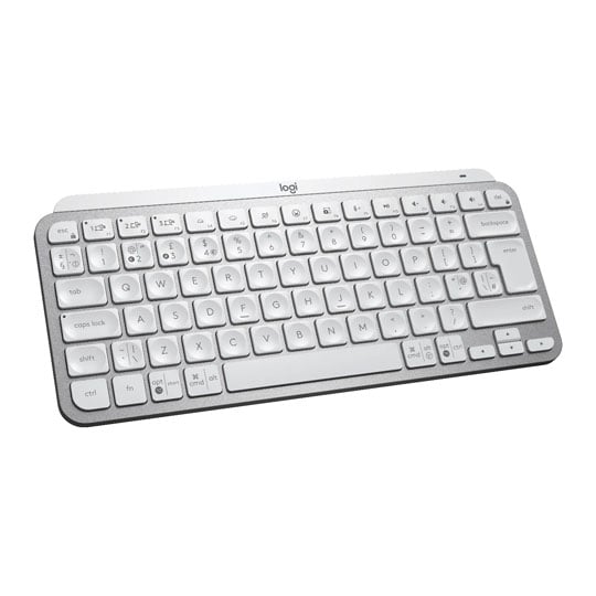 Logitech MX Keys Mini Wireless UK English Keyboard Pale Grey