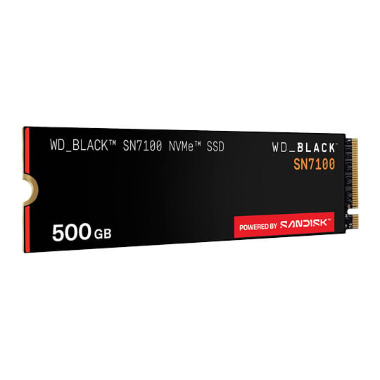 WD Black SN7100 500GB M.2 PCIe NVMe SSD/Solid State Drive LN154942