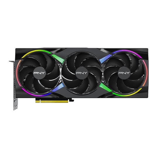 PNY NVIDIA GeForce RTX 5090 32GB ARGB Overclocked Triple Fan Blackwell Graphics Card