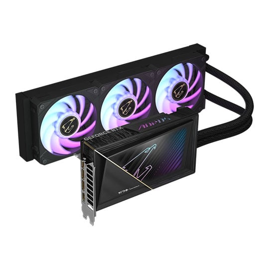 Gigabyte AORUS NVIDIA GeForce RTX 5080 XTREME WATERFORCE 16GB Blackwell Graphics Card