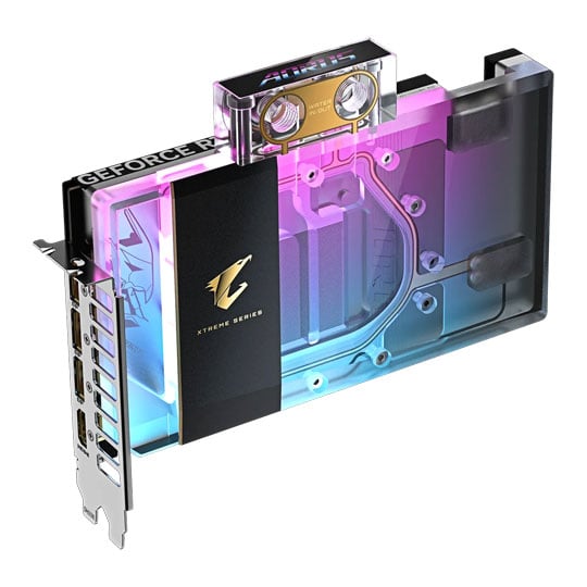 Gigabyte AORUS NVIDIA GeForce RTX 5080 XTREME WATERFORCE WB 16GB Graphics Card