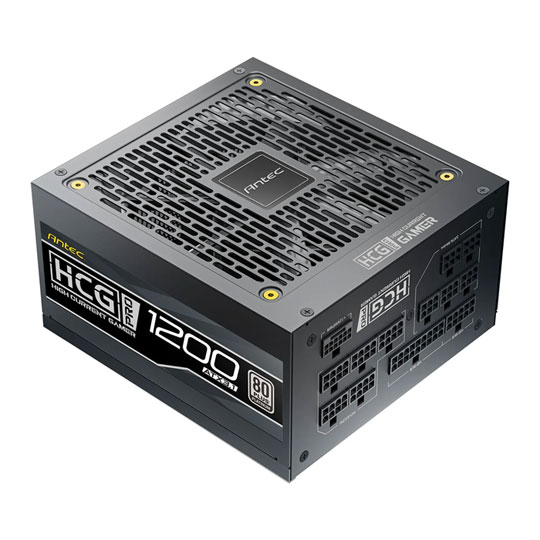 Open Box Antec HCG1200 Pro Platinum 1000 Watt 80+ Platinum Fully Modular PCIe 5.1 Power Supply : image 1