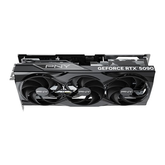 PNY NVIDIA GeForce RTX 5090 32GB Overclocked Triple Fan Blackwell Graphics Card : image 3