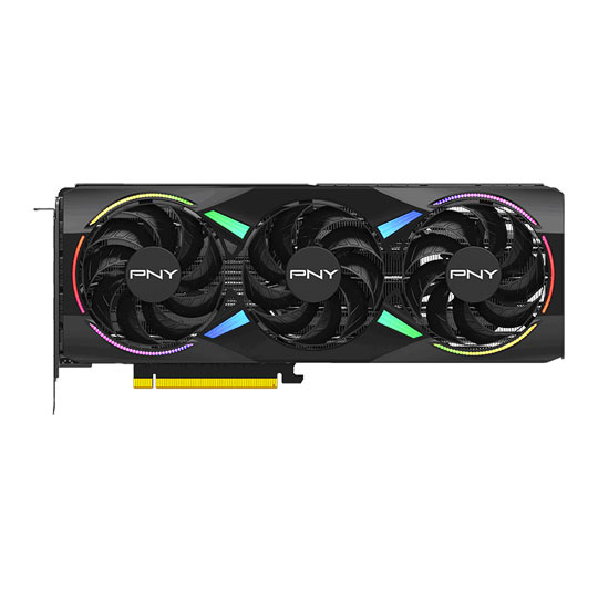 PNY NVIDIA GeForce RTX 5070 12GB ARGB Overclocked Triple Fan Blackwell Graphics Card : image 2