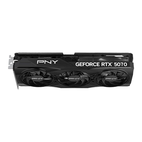 PNY NVIDIA GeForce RTX 5070 12GB Overclocked Triple Fan Blackwell Graphics Card : image 3