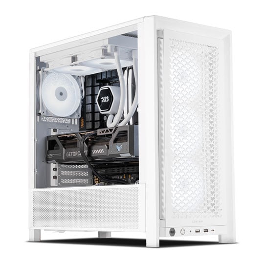 Gaming PC with NVIDIA GeForce RTX 5090 and AMD Ryzen 7 9800X3D