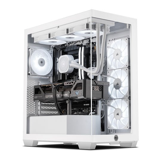 Gaming PC with NVIDIA GeForce RTX 5090 and AMD Ryzen 7 9800X3D