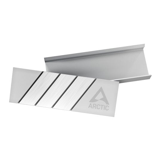 Arctic M2 Pro Silver Aluminium SSD Cooler : image 3