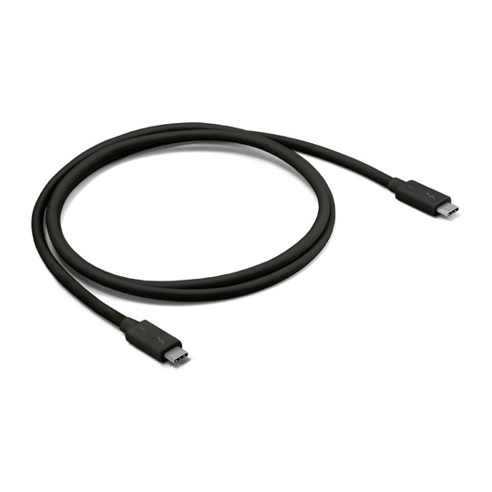 Club3D 1-Metre Thunderbolt 5 (80Gbps) Black USB-C to USB-C Cable : image 2
