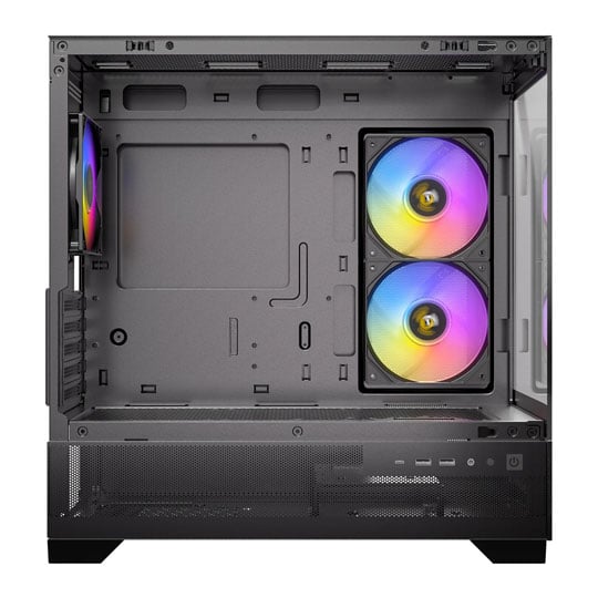 Antec CX500M ARGB MicroATX Tempered Glass Black PC Gaming Case : image 2