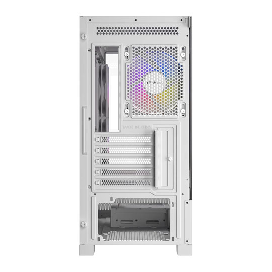Antec CX500M ARGB MicroATX Tempered Glass White PC Gaming Case : image 4