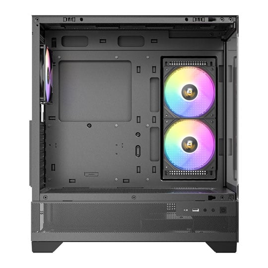 Antec CX700 ARGB ATX Mid Tower Tempered Glass Black PC Gaming Case