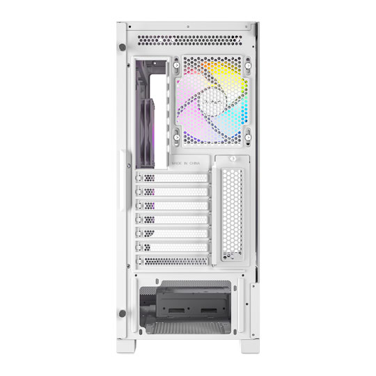 Antec CX700 ARGB ATX Mid Tower Tempered Glass White PC Gaming Case : image 4