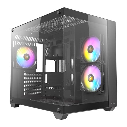 Antec CX800 ARGB ATX Mid Tower Tempered Glass Black PC Gaming Case
