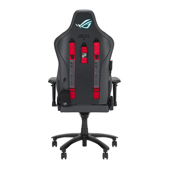 ASUS ROG Chariot X Premium PU Leather Aura RGB Gaming Chair Grey : image 3