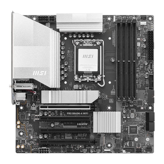 MSI PRO B860M-A WiFi mATX Motherboard
