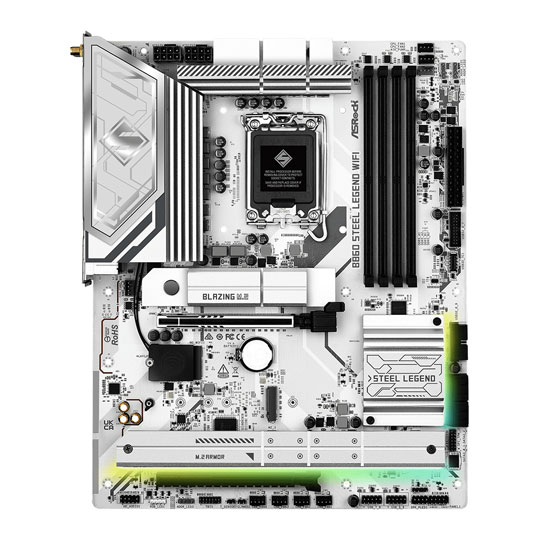 ASRock B860 Steel Legend WiFi DDR5 PCIe 5.0 ATX Motherboard