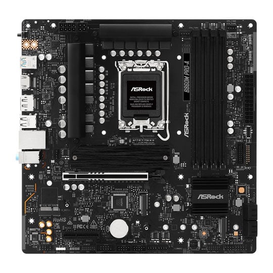 ASRock B860M Pro-A DDR5 PCIe 5.0 Micro-ATX Motherboard