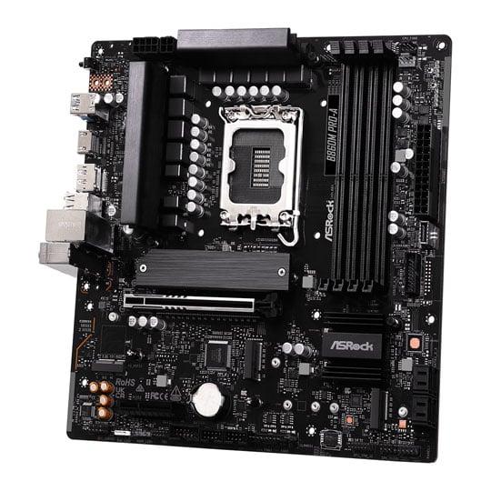 ASRock B860M Pro-A DDR5 PCIe 5.0 Micro-ATX Motherboard : image 3